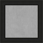 Amanti Art Black Framed Magnetic Board 15x15 X-Small Vision Board by AmantiArt