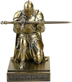 Amoysanli Medieval Armored Warrior Wearing Outerwear, Mobile Phone Stand Knight - Image 3