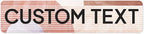 Custom Sign, Custom Street Sign, 11 Font Colors, 13 Font Styles, 4 Hole Options by MySignCenter