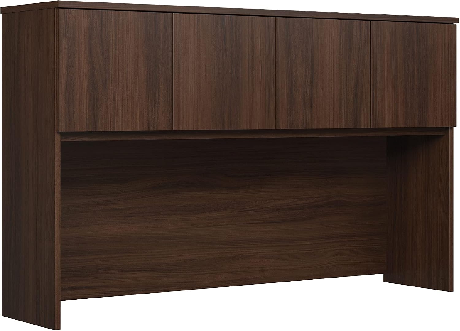 Sauder OfficeWorks Affirm 60" X 36" Hutch, Noble Elm Finish