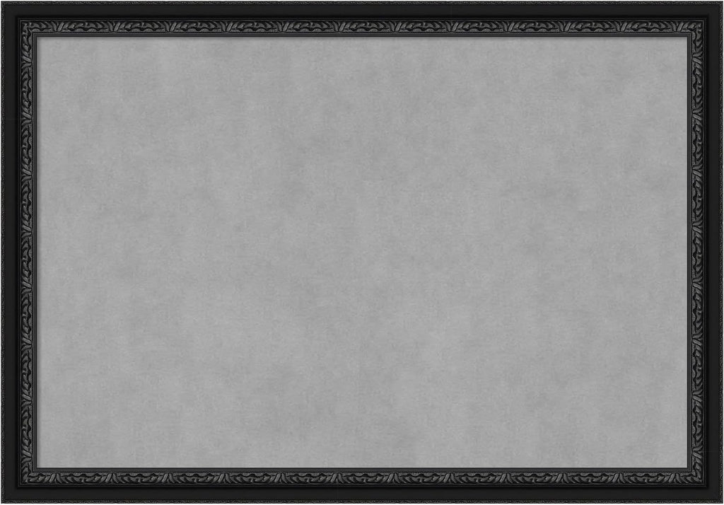 Amanti Art Black Framed Magnetic Board 28x40 Large Vision Board
