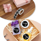 500 Pcs Small Business Sticker Roll Customer Appreciation Stickers Round Self Adhesive Labels Tags (Black)