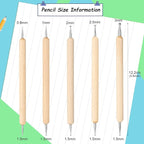 105 Pcs Carbon Transfer Paper 11.7 x 8.3 Inch Tracing Carbon Graphite Copy Paper - Image 3