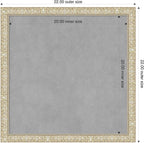 Amanti Art Silver Framed Magnetic Board 22x22 Medium Vision Board - Image 2