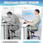 BlissTrends Donut Pillow Seat Cushion, Donut Chair Cushions - Image 5