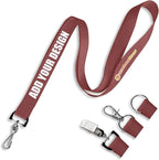 Wristband Bros Custom Lanyards For ID Badges, Keys & More | Add Text & Logos | by WristbandBros