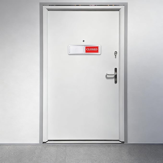 Open Closed Sign Sliding Door Indicator, Open Closed Signs - Image 9