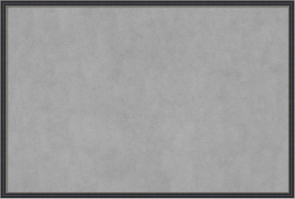 Amanti Art Black Framed Magnetic Board 25x37 Large Vision Board