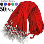 Bird Fiy® Lanyard/Badge Holder Pairs: Woven Round Lanyard & Horizontal Sealable - Image 4
