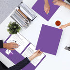 Two Pocket Folders, PANDRI 50 Pack 2 Pocket Folders, Letter Size Paper File - Image 7