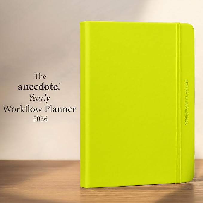 Anecdote 2026 Planner: 52 Week Daily Planner, Monthly & Weekly Workflow - Image 2