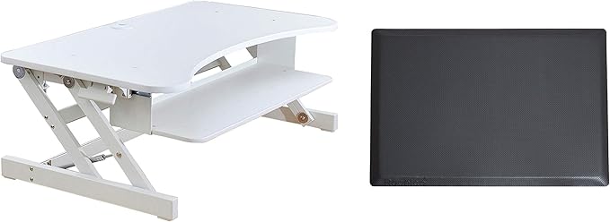 Rocelco 37.5" Deluxe Height Adjustable Standing Desk Converter by Rocelco