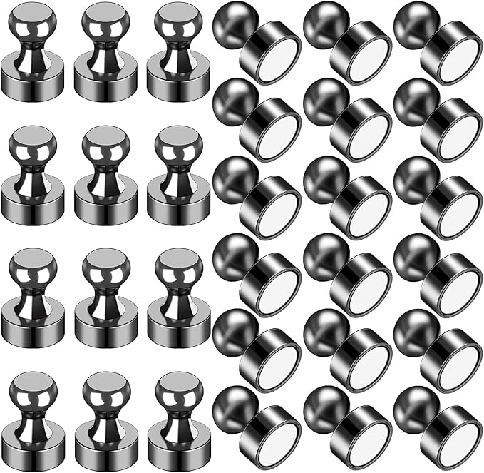 LOVIMAG Fridge Magnets 30Pcs Refrigerator Whiteboard Small Strong Magnet by LOVIMAG