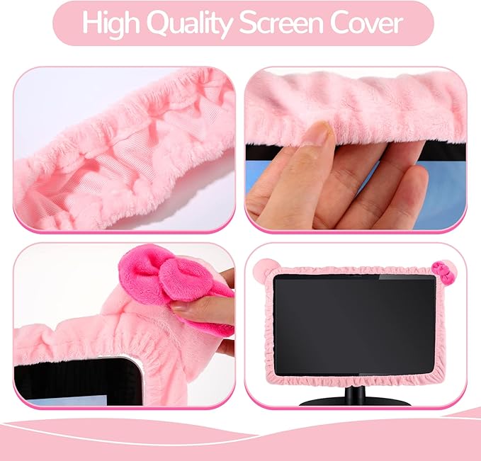 Remagr 2 Pcs 20''-29'' Kawaii Computer Monitor Cover - Image 7