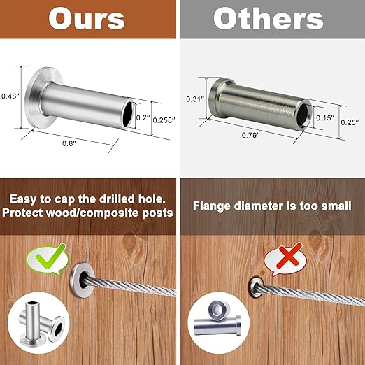 BLIKA 50 Pack Stainless Steel Protector Sleeves - Image 4