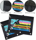 YoeeJob Pencil Pouch for 3 Ring Binder, Binder Pouches - Image 5