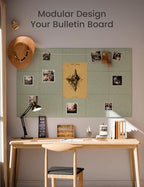 Fluxynara Large Felt Bulletin Board 48" x 36" Cork Board Alternative-12 Pack - Image 5