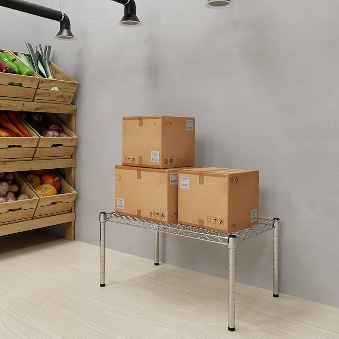 Regal Altair 18" Deep x 30" Wide x 14" Height Wire Shelving Kit | 1-Tier | NSF - Image 2