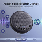 EMEET Conference Speaker and Microphone w/8 Mics, 360° Voice Pickup, Noise - Image 4