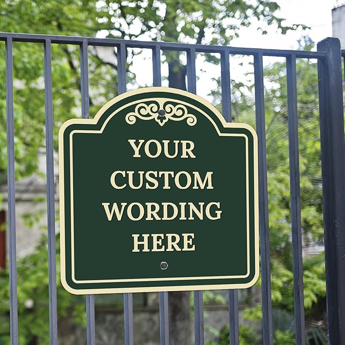 Custom Decorative Sign, Personalized Metal Sign - Image 4