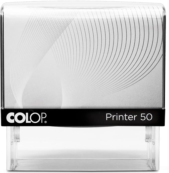 COLOP Extra Large Size Self Inking Custom Text Stamp - Image 7