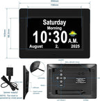 SSYA Dementia Clocks with Day and Date - Image 7