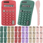Tellegloww 36 Pcs Pocket Size Basic Calculators Bulk