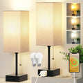 15'' bedside table lamp for bedroom small night, main product view
