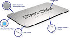 ADASigns Staff Only Sign 7" W x 4" H - Image 4