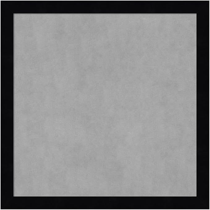 Amanti Art Black Framed Magnetic Board 13x13 X-Small Vision Board by AmantiArt