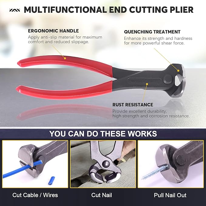 Mardatt 4Pcs Nail Puller and Staple Remover Tool Set, Staple Puller, Tack Lifter - Image 3