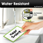 Attractivia Dry Erase Magnetic Labels 5.6 x 3.7 in, Color Borders, Large Dry - Image 8