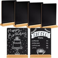 6 Pack Mini Chalkboard Signs by Juvale