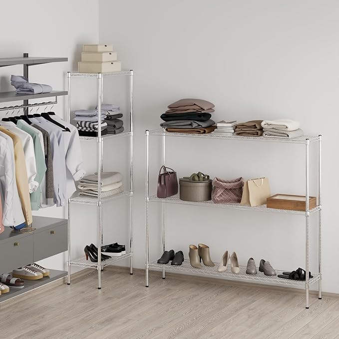 Regal Altair 14" Deep x 60" Wide x 54" Height Wire Shelving Kit | 3-Tier | NSF - Image 6