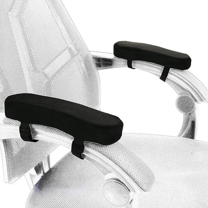 Sunnors Memory Foam Chair Armrest Pad, Comfy Office Chair Arm Rest Cover by Sunnors