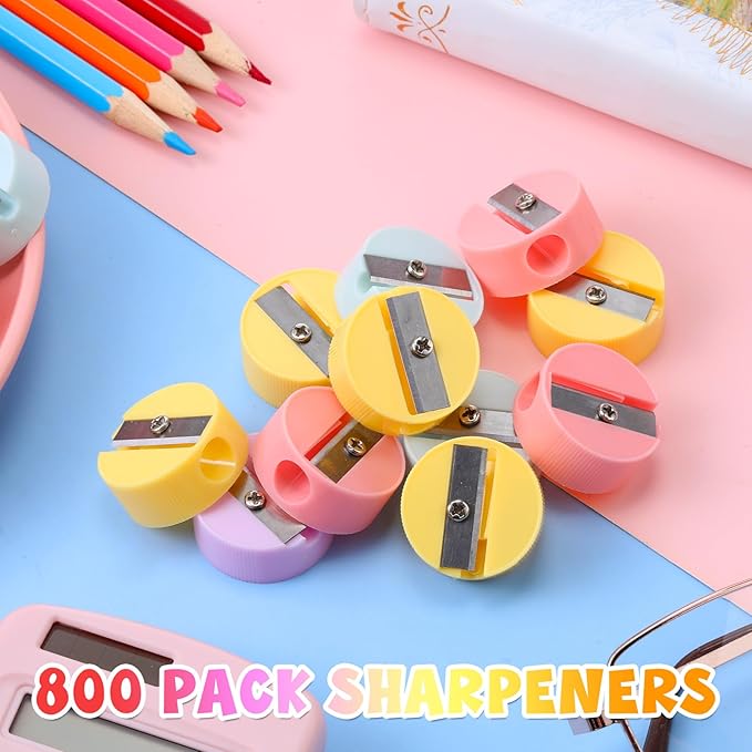 Fainne 800 Pcs Pencil Sharpeners Bulk - Image 4