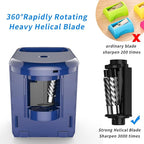 Electric Pencil Sharpener Heavy-Duty Helical Blade Sharpener USB/Battery - Image 4