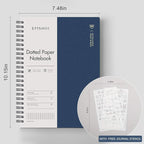 EMSHOI Dotted Journal Spiral Notebook 7.48" x 10.15" - Image 5