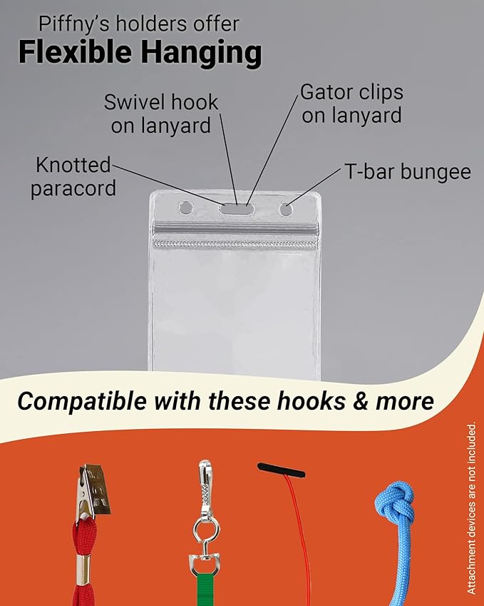 Clear ID Holder for Lanyard - Image 6