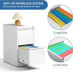 FLIXELIO 2 Drawer File Cabinet - Image 6