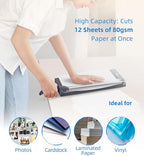 Firbon 12" Guillotine Paper Cutter - Image 4