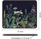 Auhoahsil Mouse Pad, 12 x 10 in Flower Theme Computer Mouse Pad - Image 7