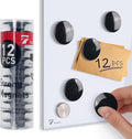 12 Pcs TOWON Strong Magnets for Glass Whiteboard, Dry Erase Board Magnets by TOWON