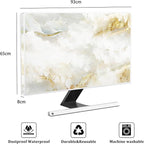 Baocicco White Gold Waterproof TV Display Screen Cover - Image 2