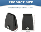 PATIKIL 1.7x1.3x2.4" Desk Divider Support Clamp - Image 2