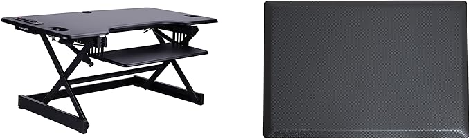 Rocelco 46" Height Adjustable Standing Desk Converter by Rocelco