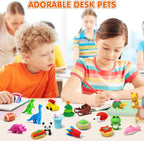 100 Pack Animal Erasers Desk Pet - Image 8