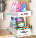Beleeb Under Sink Organizer, 1 Pack 2 Tier Metal Slide Out Pull Out Cabinet by Beleeb