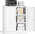 TaskStorz Metal Garage Storage Cabinets，36" Steel File Cabinet by TaskStorz
