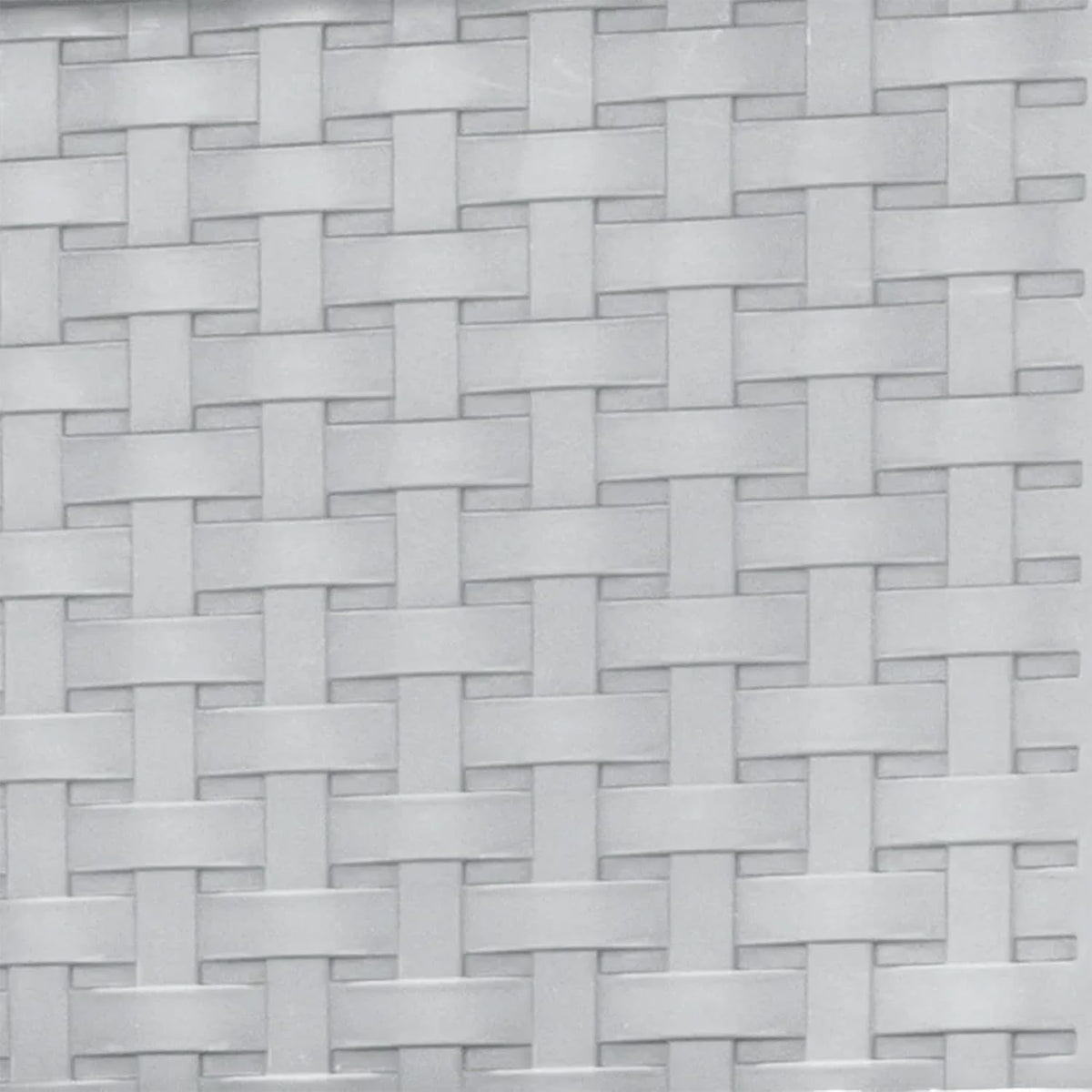 Sterilite Wide 3 Drawer Storage Tower, Weave Pattern, Cement, 2-Pack
